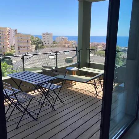 Vue Centre-ville Bastia (Corsica)